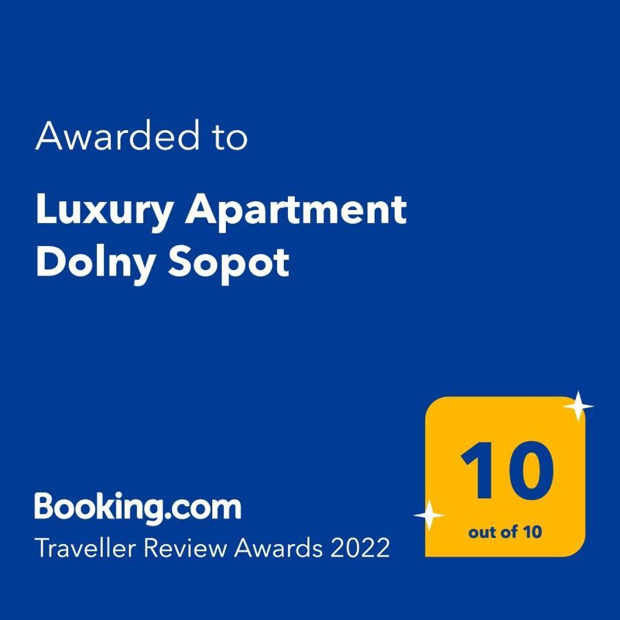 Eternity Luxury Apartment Dolny Sopot Exterior foto